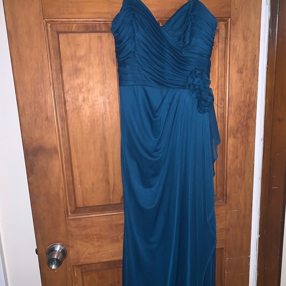Teal dress US size 6